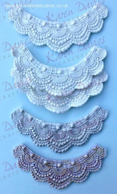 Art Deco Filigree. Bordo Pizzo in silicone