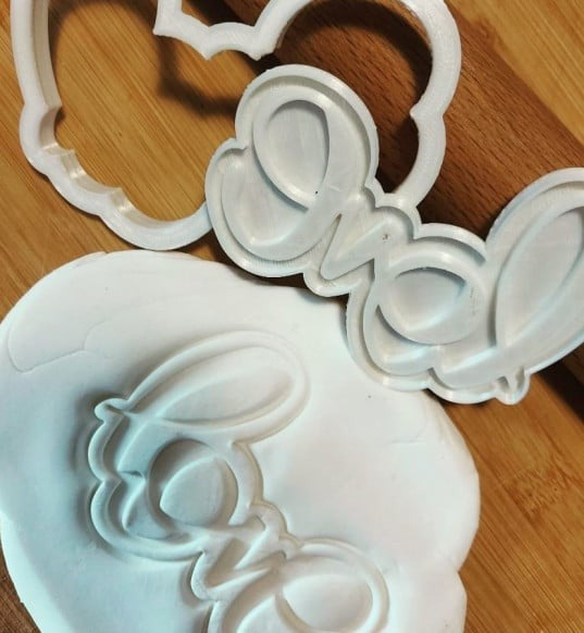 Love. Stampo tagliapasta con Cutter in plastica