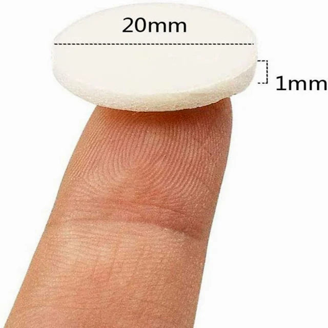 Set di 100 Biadesivi per Stoppini. Strumento per Candele