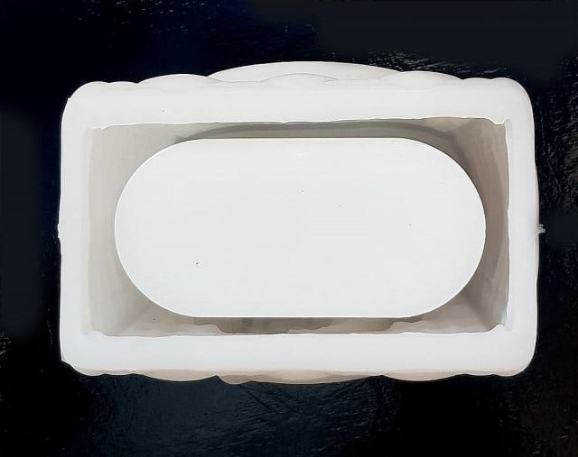 Vaso Dior di 15.5 cm. Stampo in silicone