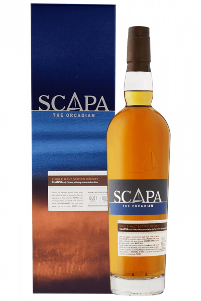 Scapa Glansa Single Malt Scotch Whisky 70cl (Astucciato)