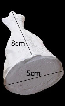 Abito da Sposa moderno. Stampo in silicone anche per Candele