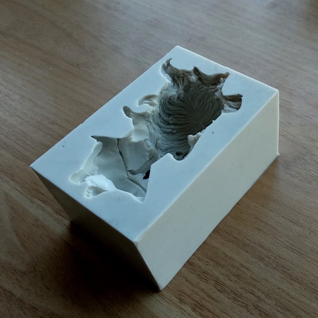 Bambina con le Ali. Alta definizione. Stampo in silicone