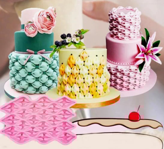 Large Easy Fabric Puff. Elegante Bordo in silicone