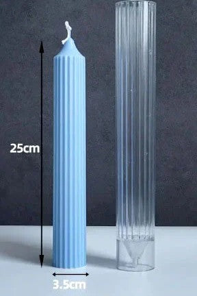 Colonne Vasi Bicchieri e Capitello. Set di 9 Stampi in Acrilico Trasparente anche per Candele