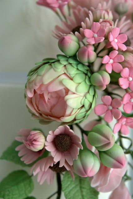 1 Kg. Gum Paste Bianca per Fiori. SATIN ICE. Kosher