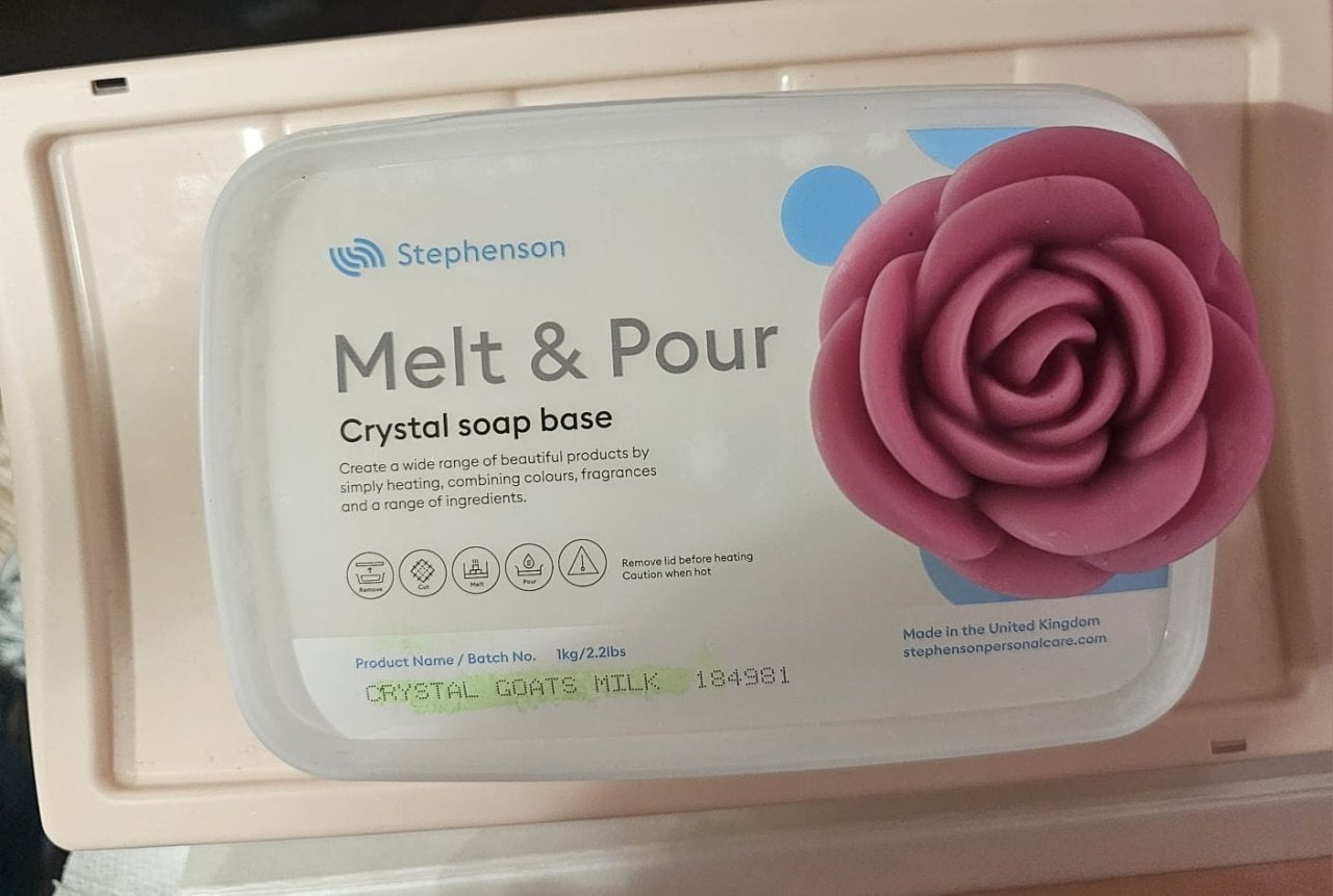 Latte di Capra. Sapone Bianco da 1-3 e 6 Kg. Base Melt and Pour