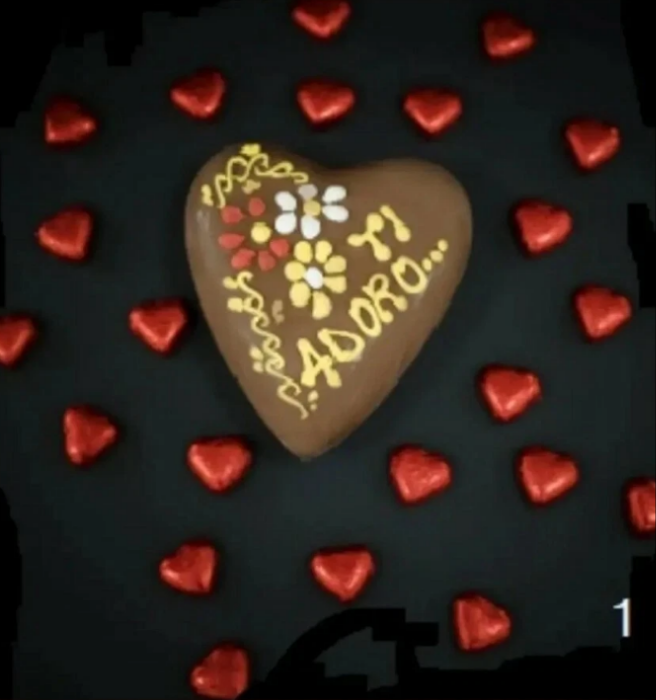 Cuore croccante dolce emozione.World products shop.