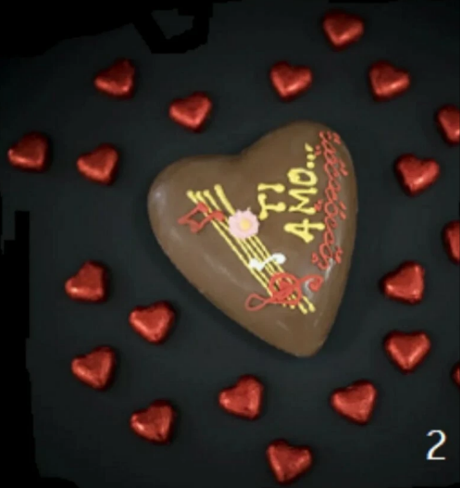 Cuore croccante dolce emozione.World products shop.