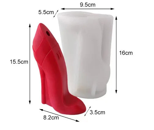 Scarpa Profumo Carolina Herrera Good Girl. Stampo in silicone. WORLD PRODUCTS SHOP.