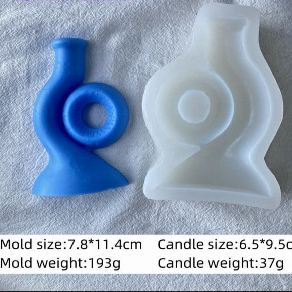 Bellissime e Uniche Bottiglie Stile Coreano. Set di 4 Stampi in silicone anche per Candele