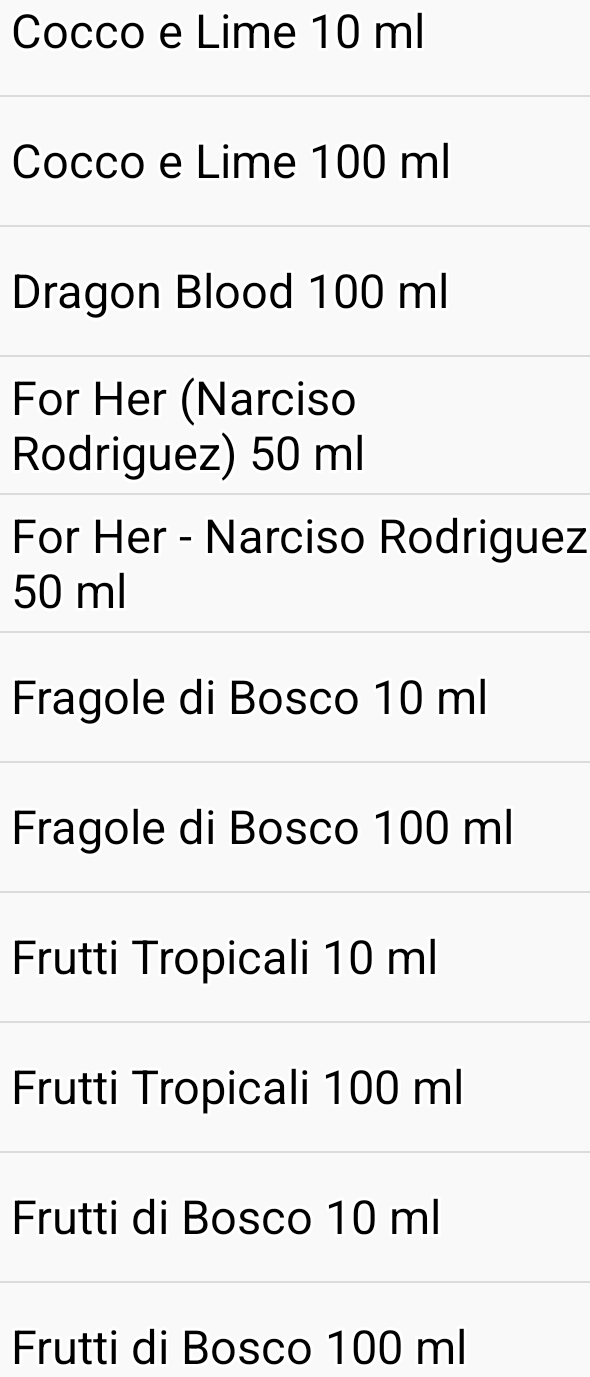 Fragranze per Candele 10 - 20 - 50 - 100 ml