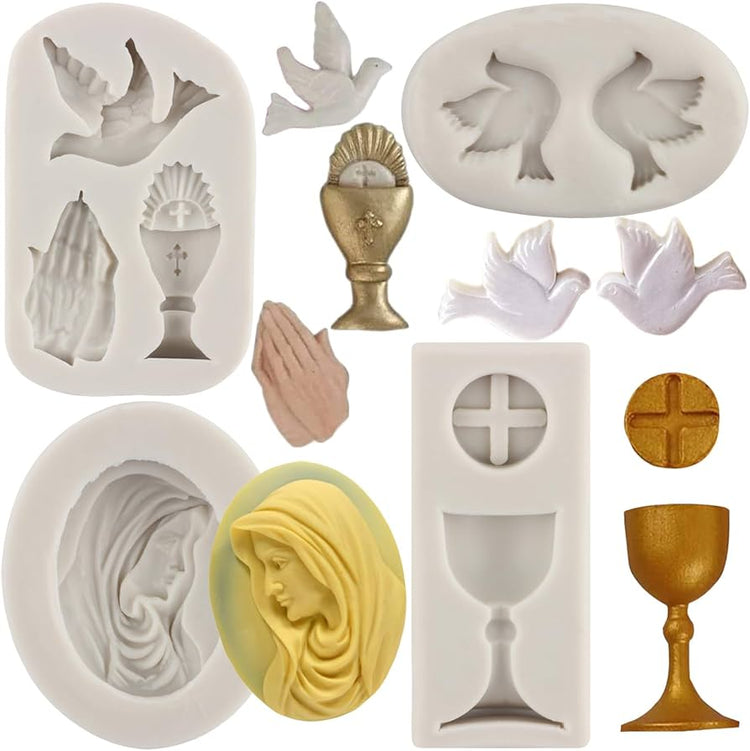 PRIMA COMUNIONE.Stampi in silicone