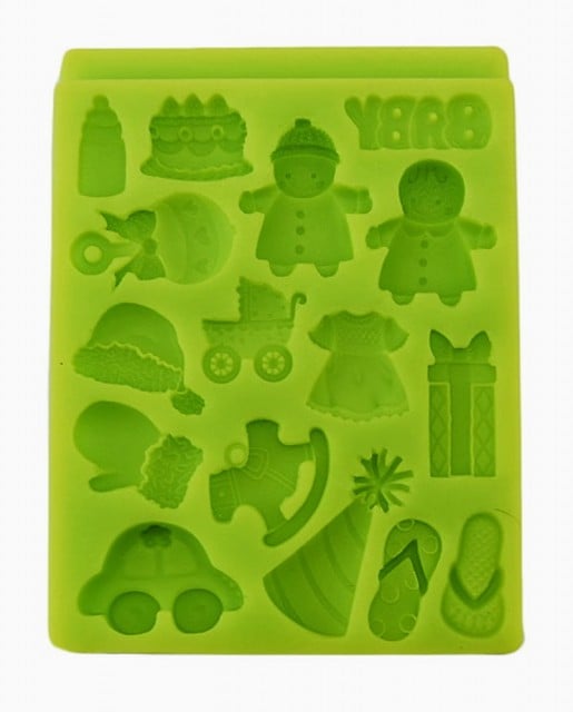 Neonato Baby. Stampo in Silicone di 18 forme