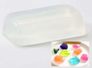 Sapone Trasparente Naturale. 1 Kg. Base Melt and Pour