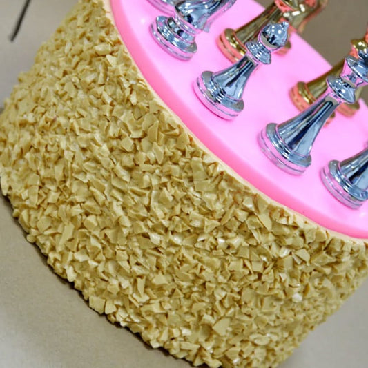 Splendido Bordo Scaglie o Trucioli di 33 cm. Stampo in silicone di grande effetto