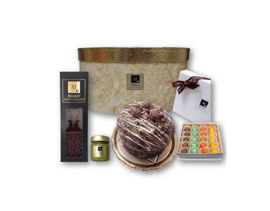 Cesto scatola di Natale Makò. Chef Giovanni Pantaleo.