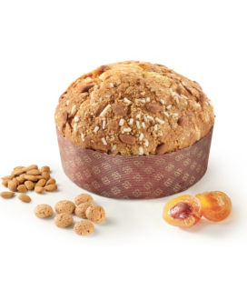 Panettone Albicocca e Amaretto - 1000g