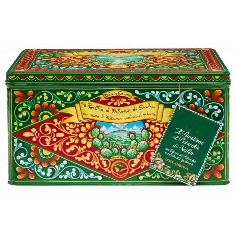 Panettone al Pistacchio D&G. By Chef Giovanni Pantaleo