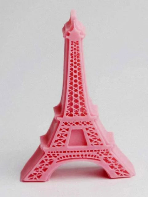Torre Eiffel 3D di 11 x 6.5 x 2.5 cm. Stampo in silicone anche per Candele