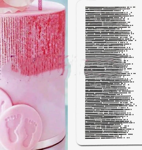 Bordo Stencil per decorare la tua Torta