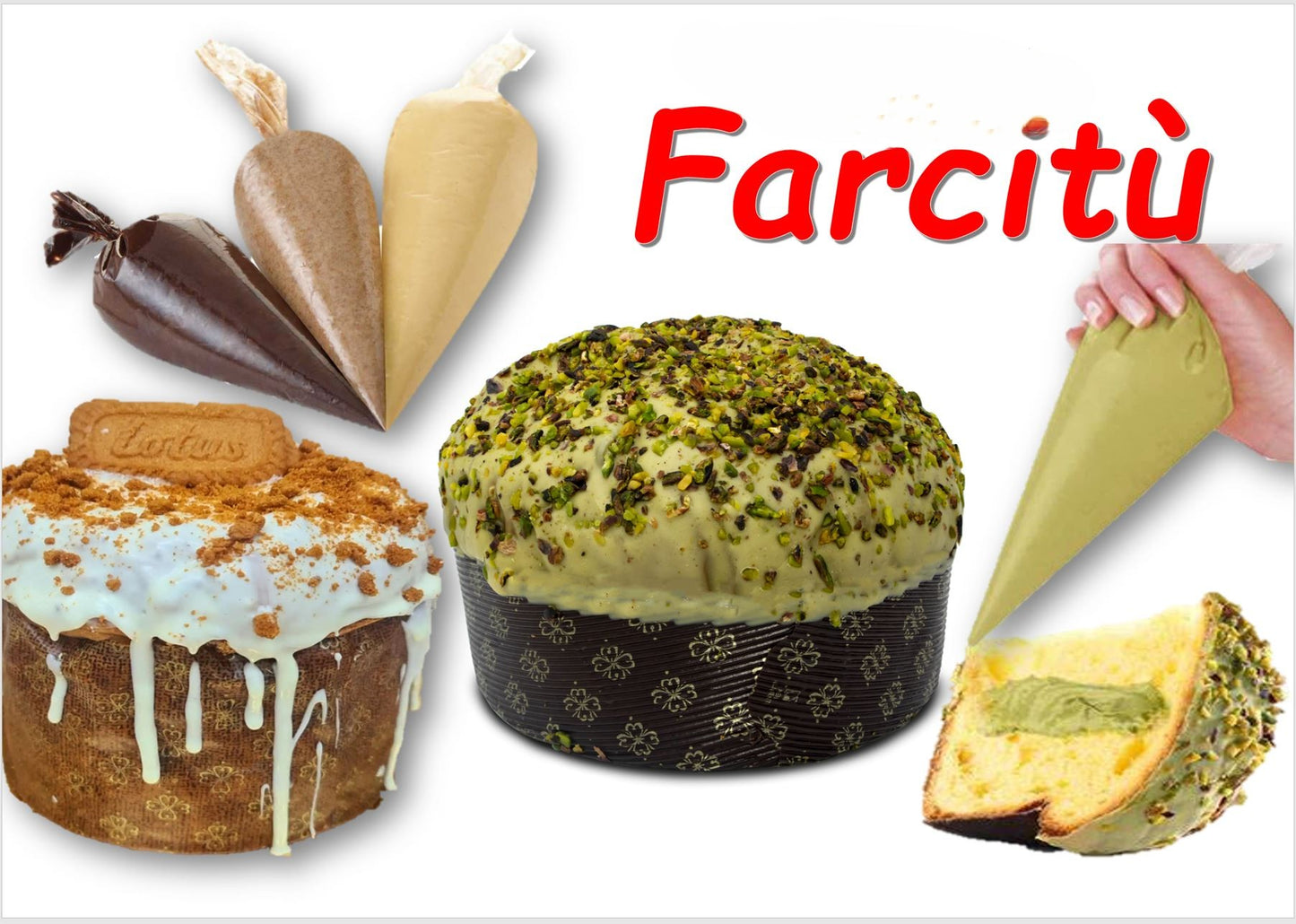 Panettone o pandoro FARCITÙ da 1 kg