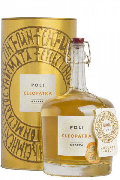 Grappa Di Moscato Cleopatra Oro Poli 70cl (Astucciato)