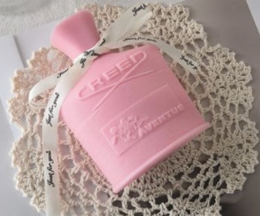 Grande Stampo Profumo Logo Griffe Creed di 10.3 x 13h x 7 cm. Stampo in silicone anche per Candele. MakeUp