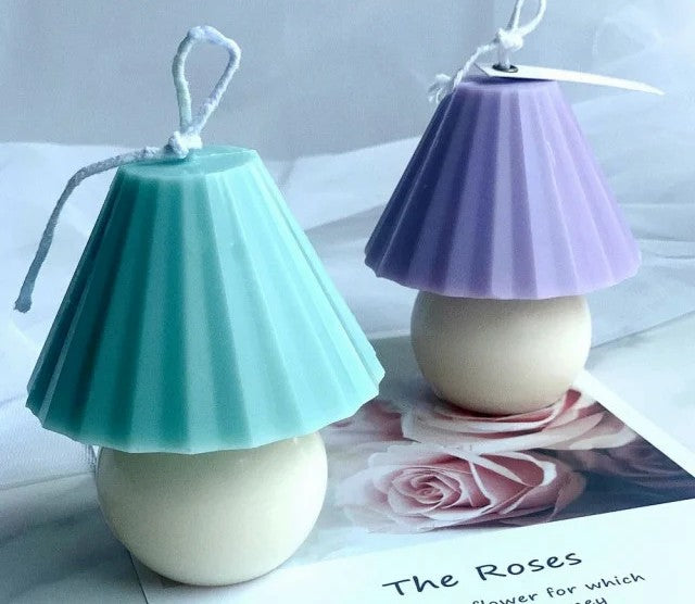 Lampada da tavolo di 7 cm. Stampo in silicone anche per Candele