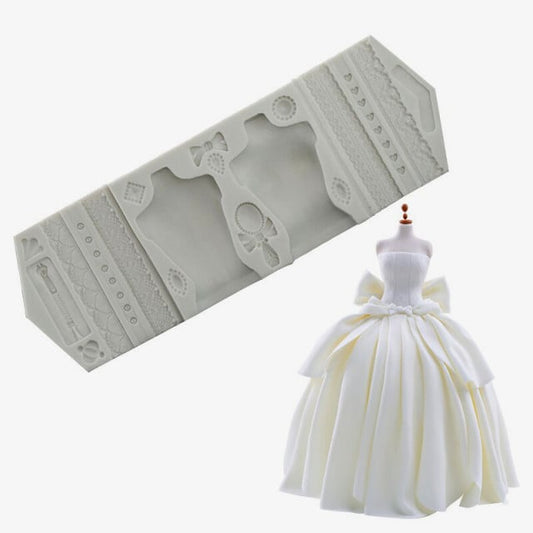 Kit per realizzare un fantastico grande Abito da Sposa