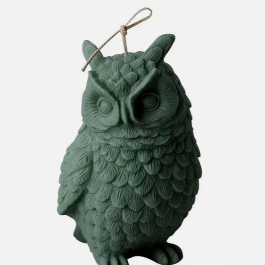 Gufo di 13.5 cm. Stampo in silicone anche per Candele