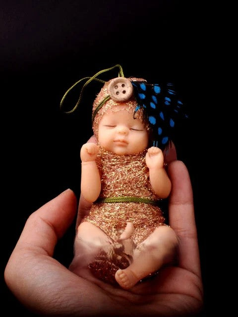 Neonato gomiti in alto. Stampo in silicone anche per Candele