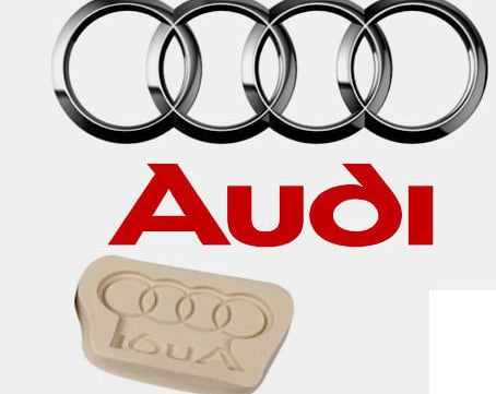 Audi Griffe Logo. Stampo in silicone