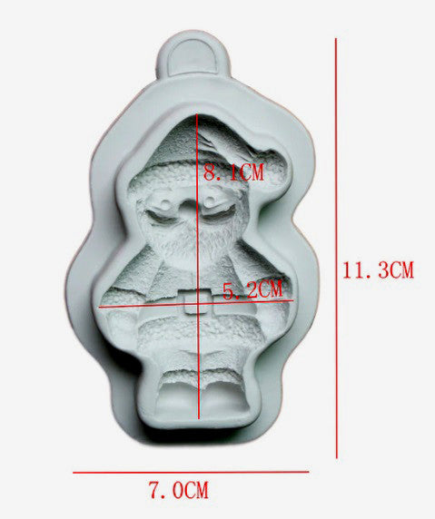 Grande Babbo Natale. Stampo silicone