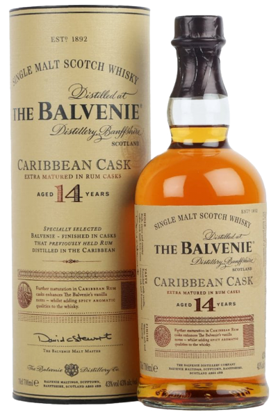 The Balvenie 14 Years Old Caribbean Cask 70cl (Astucciato)