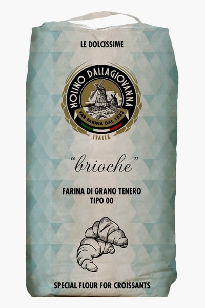 FarDolci Brioches. Farina Tipo 00. W 380 P/L 0.55. Per Cornetti Danesi e Brioches