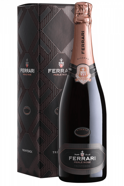 Trentodoc Brut Perlé Rosé Riserva Ferrari 2018 (Astucciato)