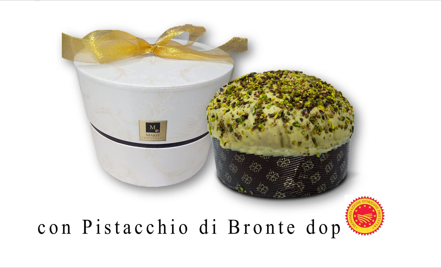 Panettone Makò artigianale in vari gusti con scatola