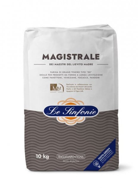 MAGISTRALE W 400. Farina Le Sinfonie. Farina ideale per prodotti a lunga lievitazione