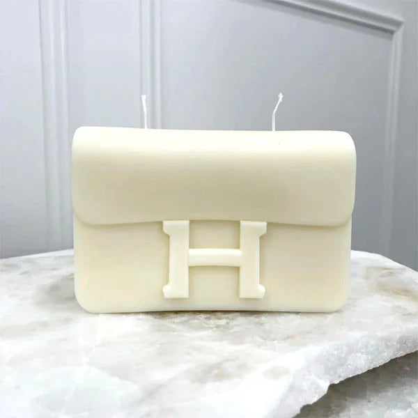 Stampo Large Borsetta Hermes Classica di 17 cm. Stampo in silicone anche per Candele