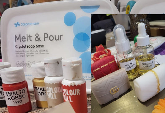 Crystal ST. Sapone Trasparente alla Glicerina. Base Melt and Pour