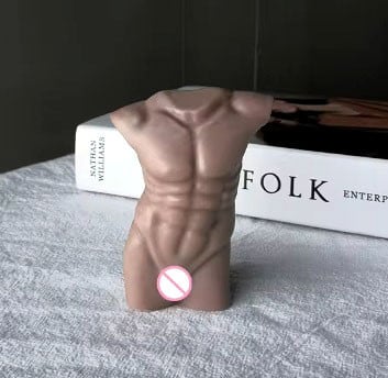 Stampo Uomo muscoloso. Stampo in silicone per Candele