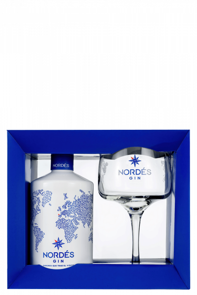 Gin Nordés 70cl (Confezione Con Bicchiere)