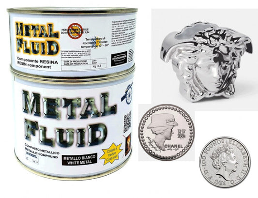 Metal Fluid METALLO BIANCO. Per colate a freddo senza fusione