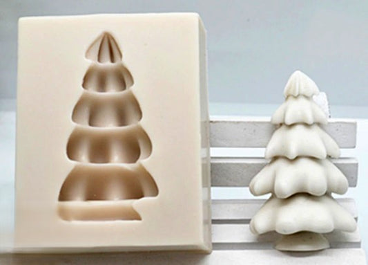Albero di Natale in 3/D. Stampo silicone