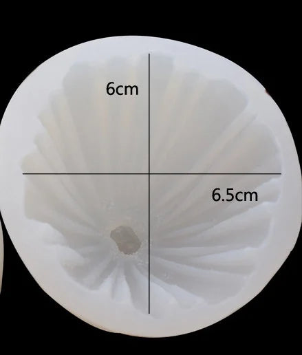 Abito da Sposa Principessa. Stampo in silicone anche per candele