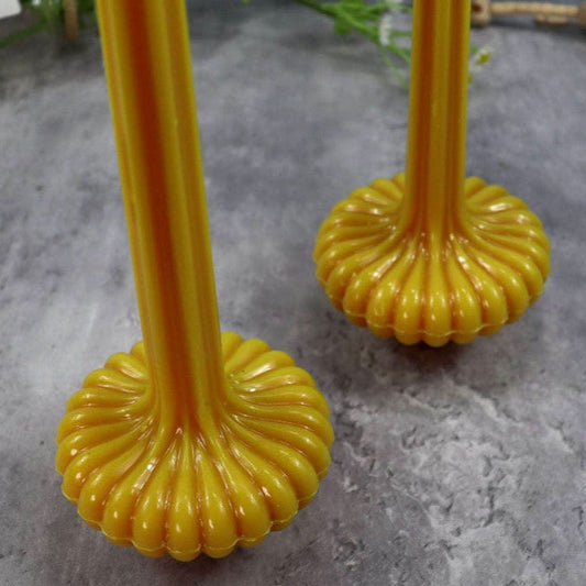 Set di 2 Vasi a Lampada lunghe 20 e 30 cm. Stampo in plastica anche per Candele