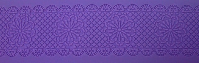 Greca in silicone Pizzo e Merletti. Modello CP4.