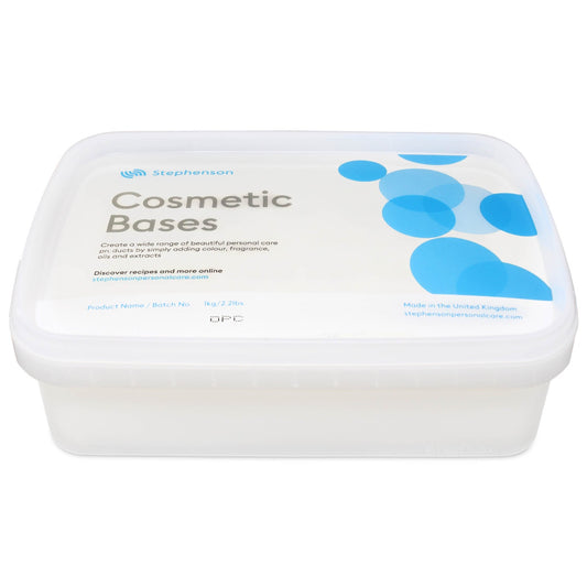 Crystal OPC. Schiuma Burro da bagno cosmetica. Melt and Pour