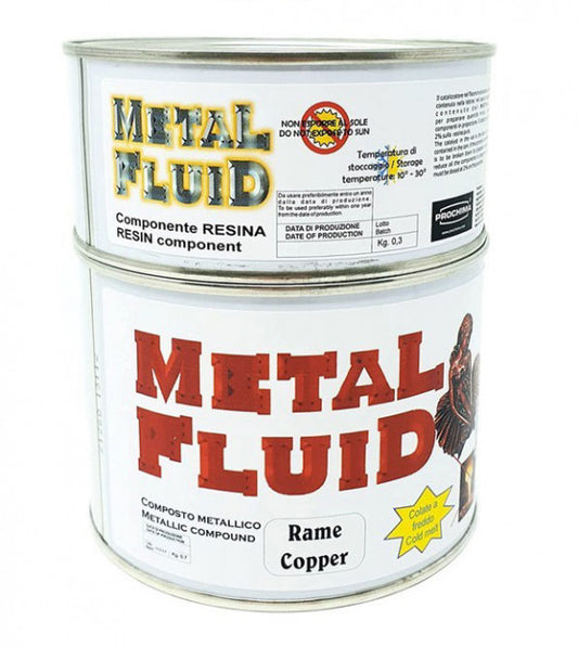 Metal Fluid RAME. Per colate a freddo senza fusione